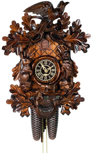 Cuckoo clock black forest - forest, 8
