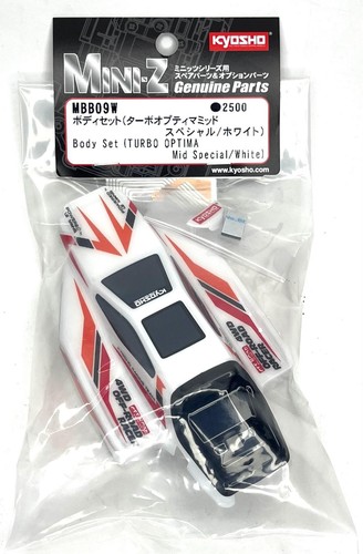 Kyosho mbb09w body - set, turbo