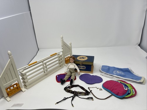 Breyer accessory lot - lot, doll