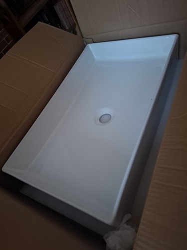 White composite stone - stone, resin