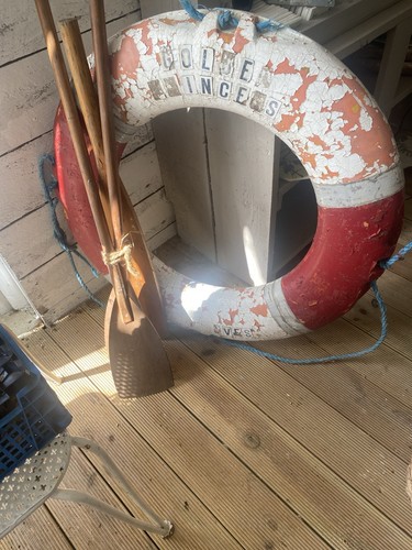 Vintage lifebouy oars - vintage, &