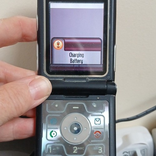 Motorola razor black flip - razor,