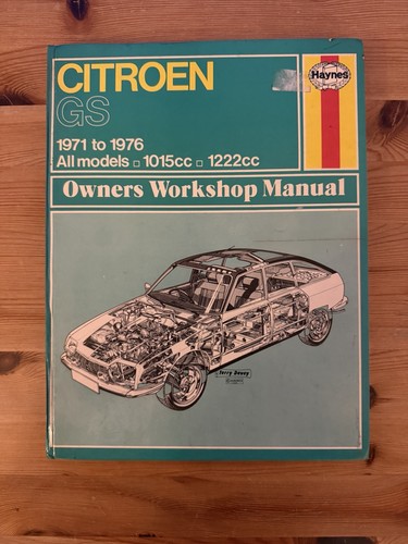 Haynes manual 290 - haynes, citroen