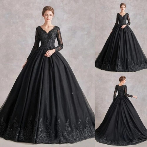Gothic wedding dresses lace - dresses,