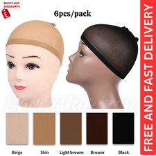 Pack of 6 Wig Cap Breathable