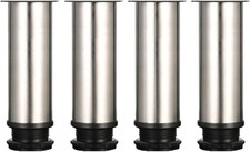 Drenky 4 Pcs Adjustable Legs 150mm Height Cabinet Legs Table Legs Furniture Legs