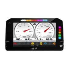 AiM MXP 1.3 Strada 6in Colour TFT Dash Display - CAN Connection, Race Icons