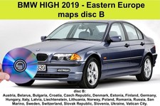 Navigation DVD Update 2019 Map for BMW MK4 High Eastern Europe