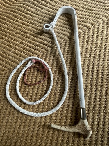 Ladies white hunting whip - ladies,