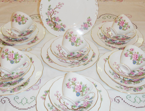 Vintage colclough bone - colclough,