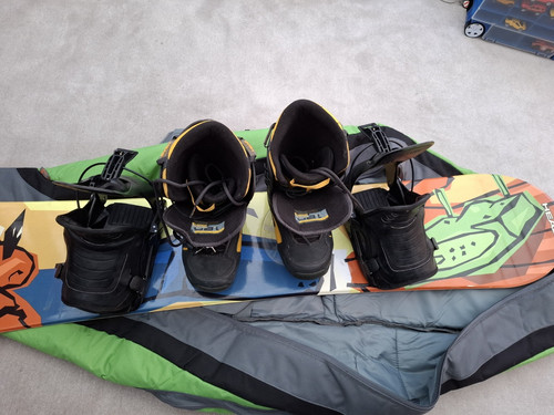 Snowboard flow bindings - bindings, +