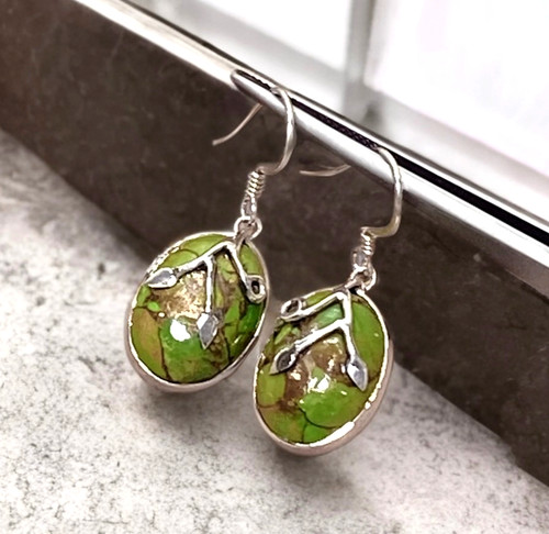 Green turquoise silver - green,