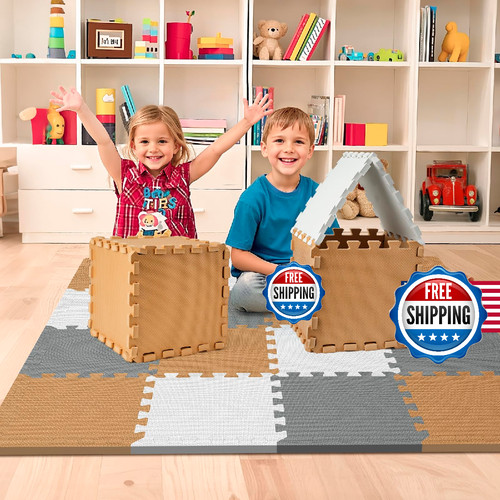 Piglog tiles baby - play, mat