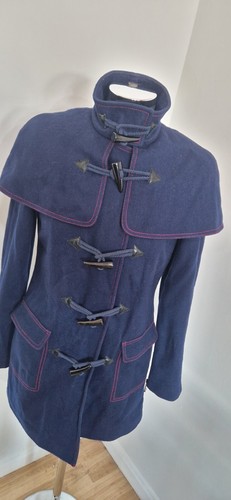 Ted baker blue duffle - duffle, coat