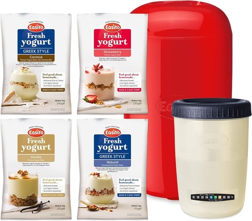 Easiyo yoghurt maker red - red, 1kg