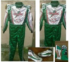 TONY KART GO KART RACE SUIT CIK/FIA LEVEL 2 APPROVED WITH SHOES & GLOVES