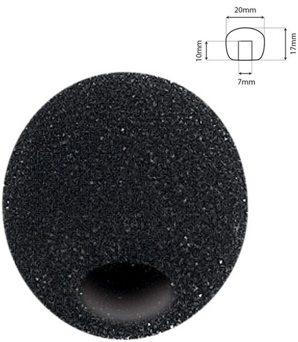 Soundlab foam windshield - windshield, 7mm