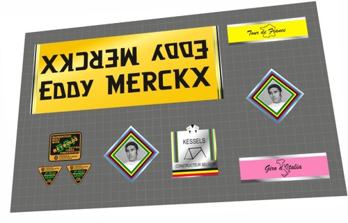 Eddy merckx kessels frame - eddy,