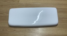 Toilet Cistern Lid = Twyford Caradon CX-3189,, Size 530 x 208mm. White, N-94