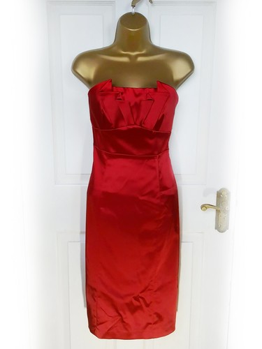 Coast romantic red satin - red,