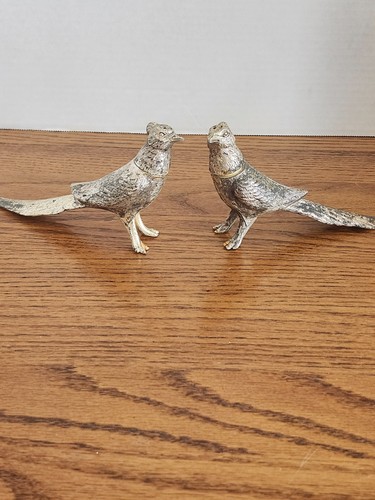 Pair silver plated - pair,