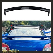 Rear Roof window top spoiler Fit For Subaru Impreza 2001-2008 WRX STI Black