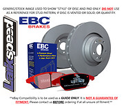 EBC Front Discs & Redstuff Pad