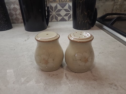 Denby daybreak salt - and, pepper
