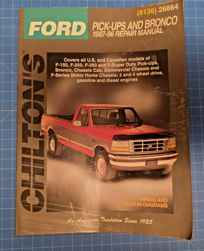 Chiltons ford pick ups - ford, and