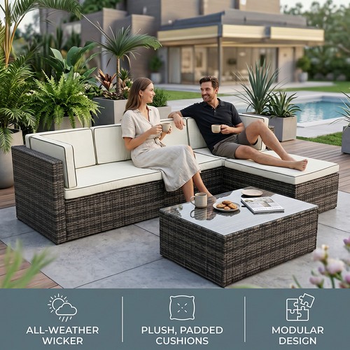 Seater rattan shape - 6,