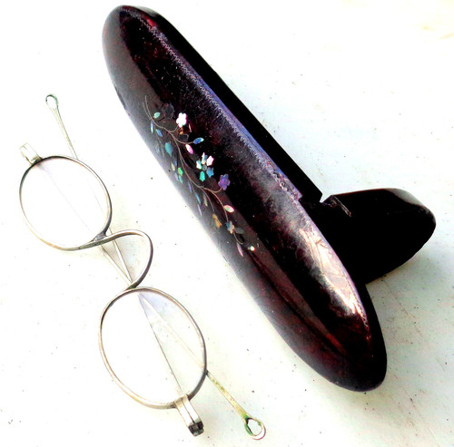 Antique victorian spectacles - antique,