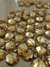 Gold Rhinestone