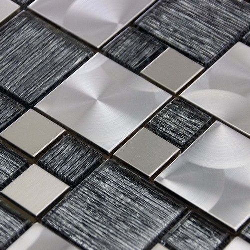 Luxury textured grey glass - textured,