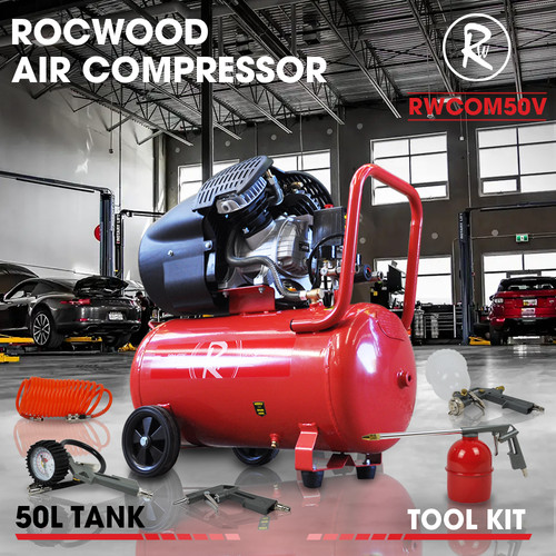 Air compressor rocwood 50l - compressor,
