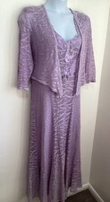 Ann Balon Purple Lace Maxi