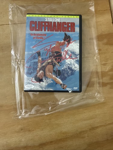 Signed sylvester stallone dvd - signed,