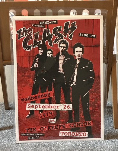 The clash poster - the, a3