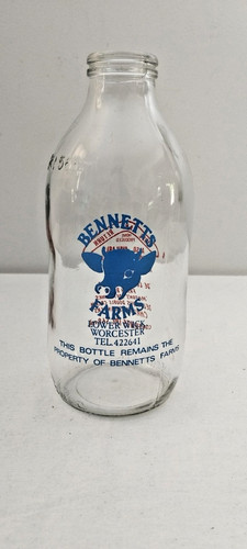 Vintage unigate pint glass - 1,