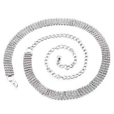 Women’s Silver Chain Belt