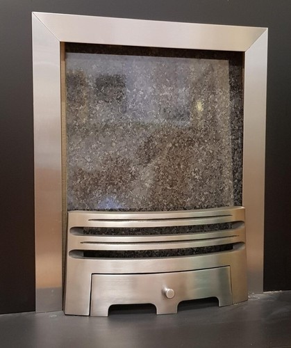 Replacement gas fire silver - replacement,
