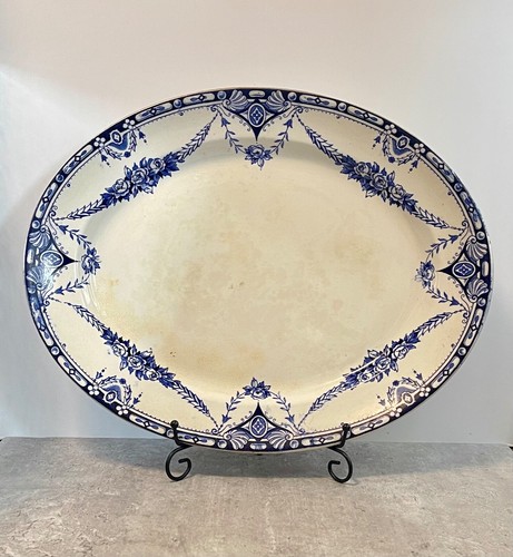 Antique serving plate - serving, platter