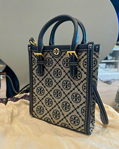 Tory burch logo jacquard mini - logo,