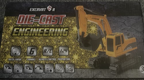 Excavator die cast - die-cast, engineering