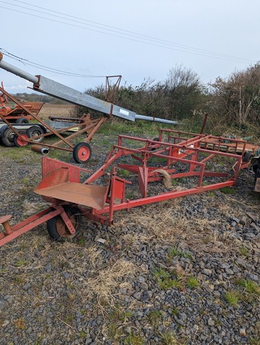 Flat bale sledge - flat,