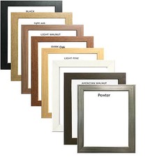 Photo Frames Picture Frames Poster Size Frames Wooden Effect In Black Oak White