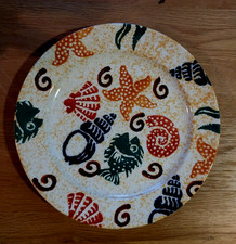 MOORLAND  POTTERY PLATE SEA