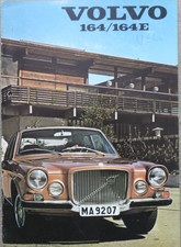 Volvo 164 164 E brochure brochure from 1971, 16 pages