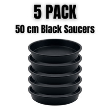 Plant Pot Saucers 5 Pack 50 cm
