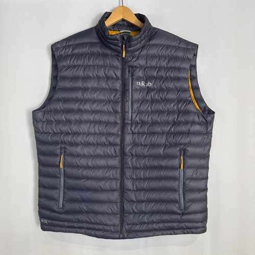 Rab mens microlight down - down, grey