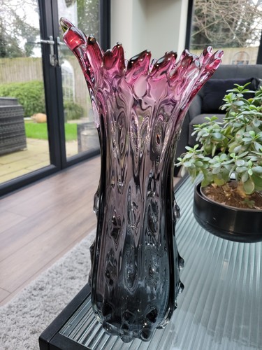 Vintage hand blown murano - blown,